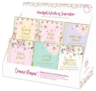 Florals Ceramic Plaques CDU/36