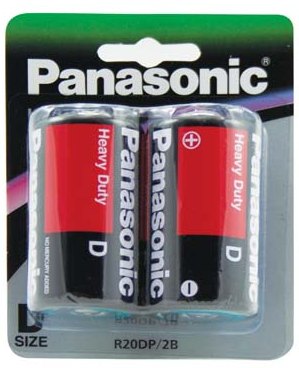 Panasonic D HD Batteries 2pce