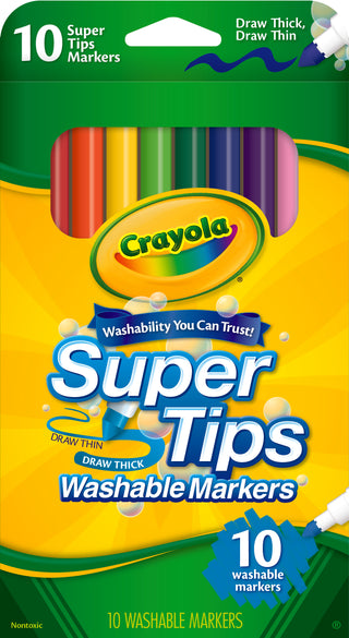 10 Supertips Markers Med Tip