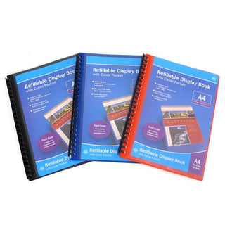 Display Book PP Cover with Insert A4 40 Pockets