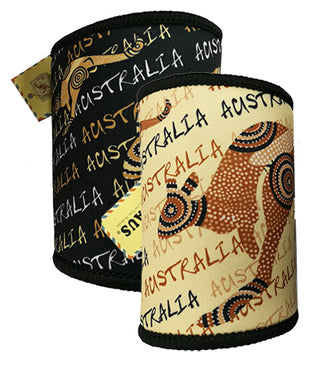 Stubby Holder Kangaroo Ast 5pc