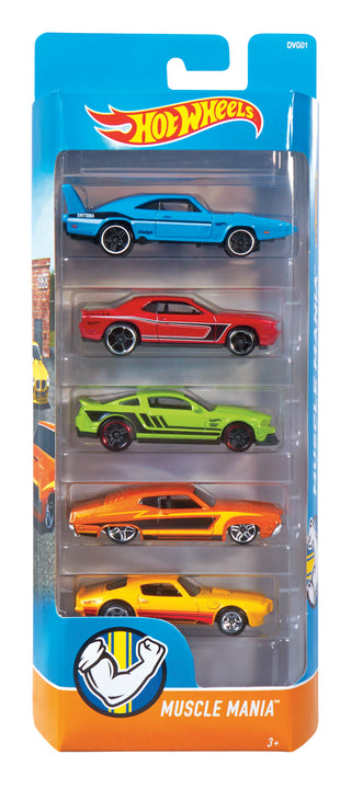 Hot Wheels 5-Car Pack Assortment (12 pce)
