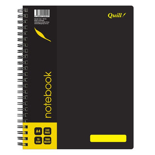 Quill Nbk 70Gsm Pp A4 240P Blk