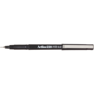 Artline 220 Pen 0.2mm - Black