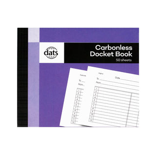Carbonless Docket Book 50 Sheets