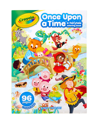 Once Upon a Time Fairytales Coloring Book