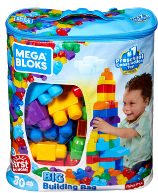 Mega Bloks Big Build Bag 80pc