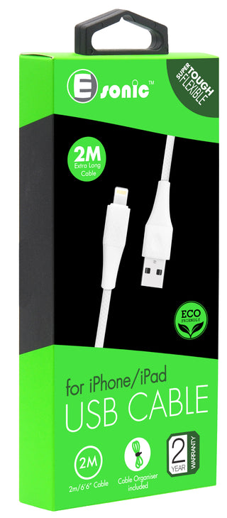 Prem Eco Cable Iphone 2m Wht
