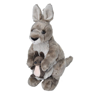 Cuddlekins Kangaroo with Joey 12in