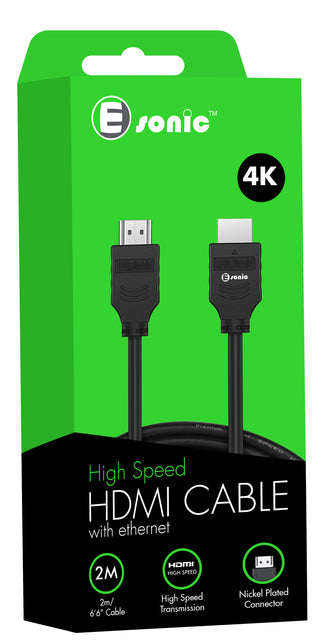 Hgh Spd Hdmi Cable w Ethernet