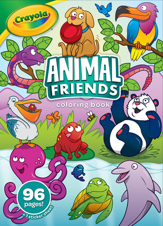 Animal Friends 96pg Colour Bk