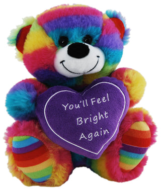 Jelly Bear F/Brght Heart 18cm