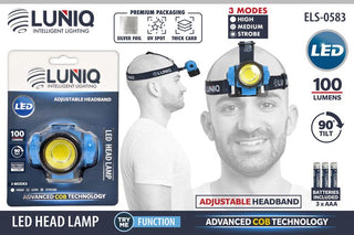 Luniq LED Head Lamp