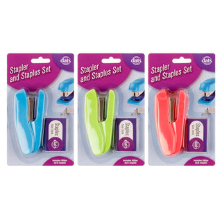 Stapler and 26/6 Staples Set