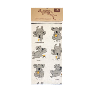 Cotton T/Twl Caffeintd Koalas