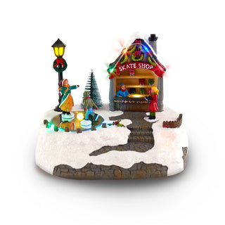 Xmas House 18x13x14cm Tb Deco