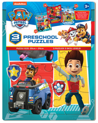 Paw Patrol 3pk Puzzles CDU/12