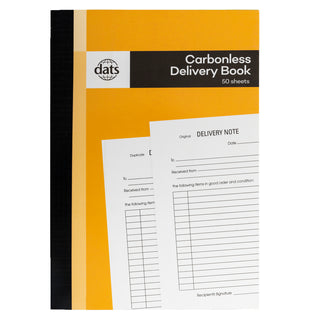 Carbonless Delivery Bk 50 sht
