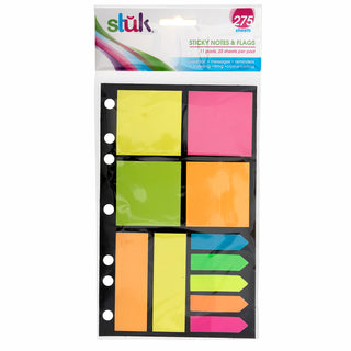 Sticky Notes Mixed Shapes & Sizes