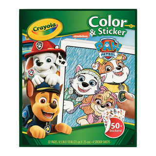 Color & Sticker Book Paw Patrol
