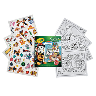 Color & Sticker Book Paw Patrol