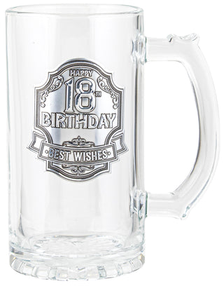 Badge Beer Stein 18