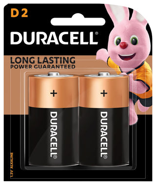 Duracell Coppertop D (2 pack)