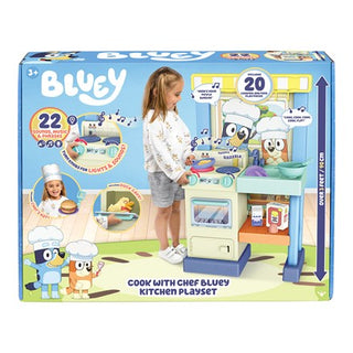 Bluey Bake with Me Deluxe Kitchen Playset