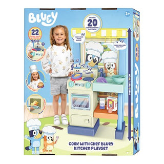 Bluey Bake with Me Deluxe Kitchen Playset