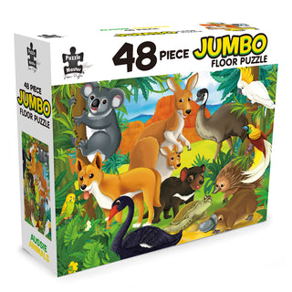 48pc Jmbo F/Puz Aussie Animal