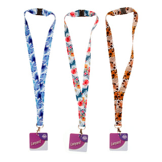 Lanyard Printed 20mm Width Assortment A