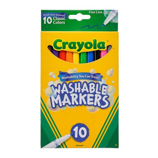 Washable Fineline Markers (10 pack)