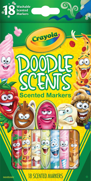 Doodle Scents Washable Scented Markers (18 pack)