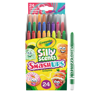 Silly Scents Smash Ups Mini Twistable Crayons (24 pack)