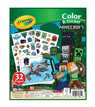 Color & Sticker Bk Minecraft