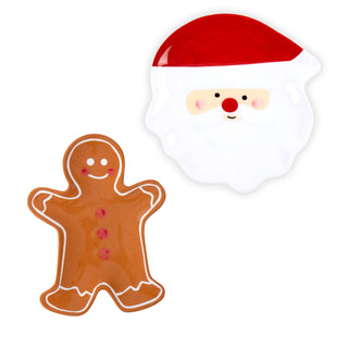 Santa/Gb Melamine Plate As/2