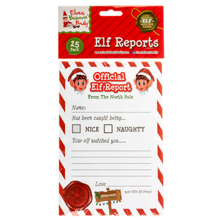 Elves Bb Elf Reports 25 Pack