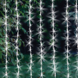 Light'n Bright 300 White Solar Waterfall Lights