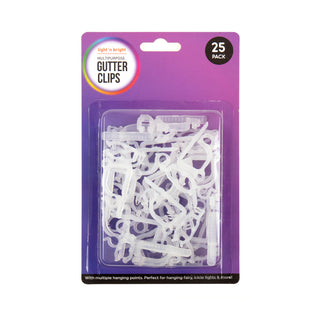 Lnb M/Purp Gutter Clips 25pk
