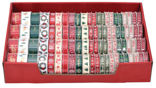Christmas Ribbon Roll 2m Traditional CDU/88