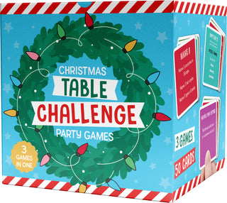Christmas Table Challenge Party Games CDU/24