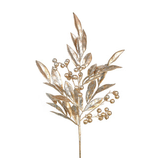 Gold Berry Stem 60cm