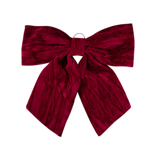 Red Velvet Bow 67cm x 72cm