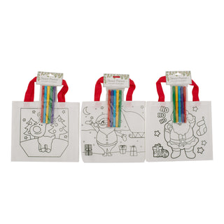Colour Your Own Tote Bag Ast/3