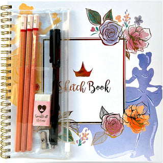 Disney Princess Sketch Book Set - CDU/6