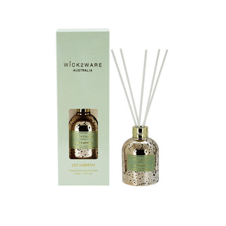 Wick2Ware Mottled 200ml Diffuser - Lily Gardenia