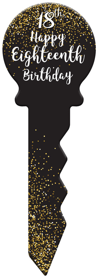 Sig Key Black & Gold Sml 18