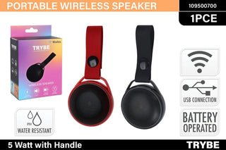 Speaker W/Less Prtble w Strap