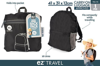 Foldable Backpack 16l