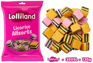 Licorice Allsorts 135g Bag
